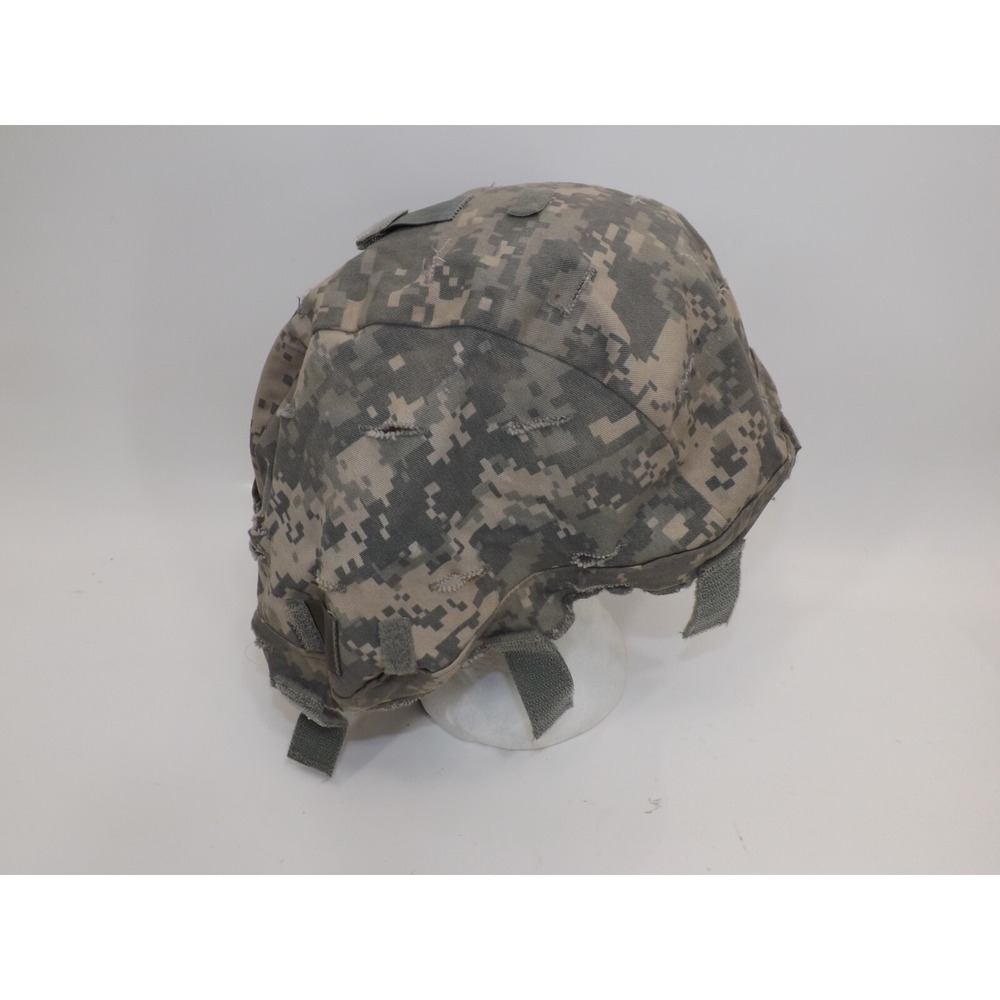 US Military Helmet Cover digital Camo w/ Communications Flap - SIZE SMALL-MED